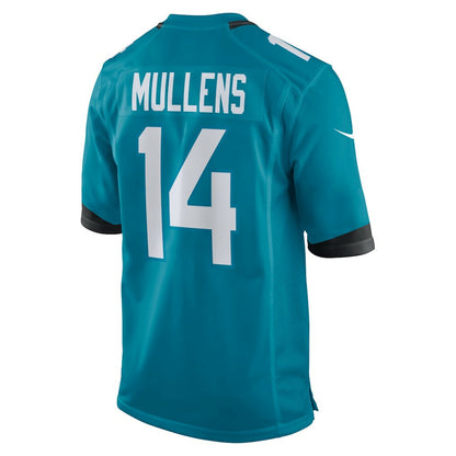 Nick Mullens Jacksonville Jaguars Team Game Jersey - Teal | Nike for sale