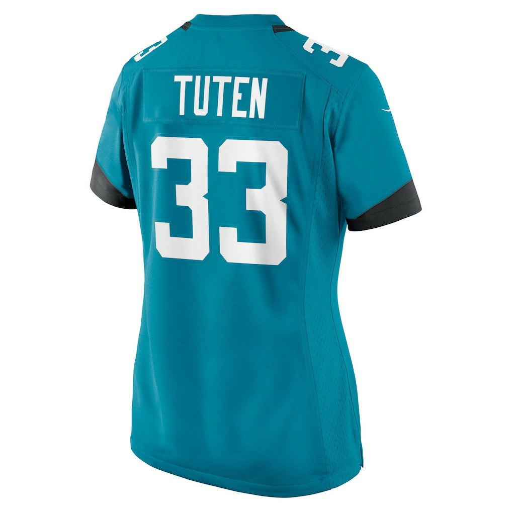 Bhayshul Tuten Jacksonville Jaguars Women's Team Game Jersey - Teal | Nike for sale