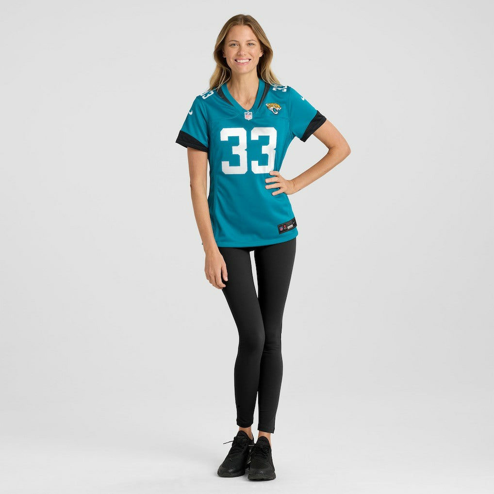 Bhayshul Tuten Jacksonville Jaguars Women's Team Game Jersey - Teal | Nike for sale