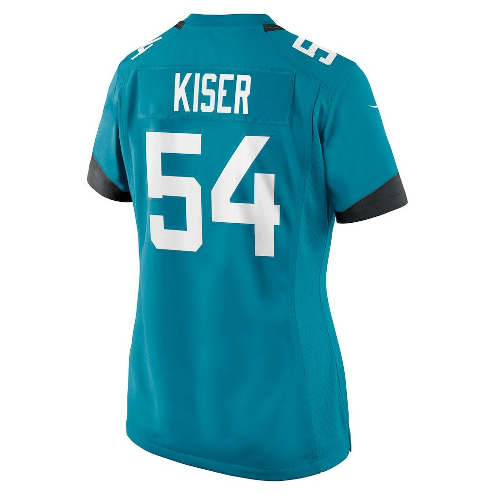 Jack Kiser Jacksonville Jaguars Women's Team Game Jersey - Teal | Nike for sale