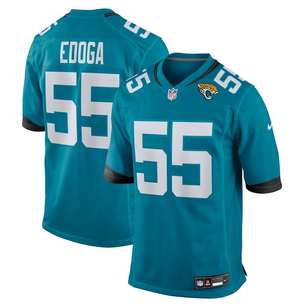 Chuma Edoga Jacksonville Jaguars Team Game Jersey - Teal | Nike cheap