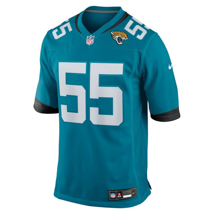 Chuma Edoga Jacksonville Jaguars Team Game Jersey - Teal | Nike cheap