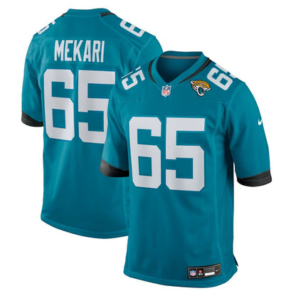 Patrick Mekari Jacksonville Jaguars Team Game Jersey - Teal | Nike online