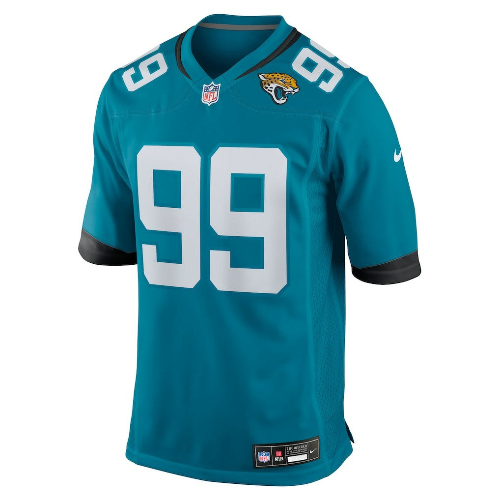Austin Johnson Jacksonville Jaguars Team Game Jersey - Teal | Nike outlet