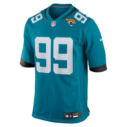 Austin Johnson Jacksonville Jaguars Team Game Jersey - Teal | Nike outlet