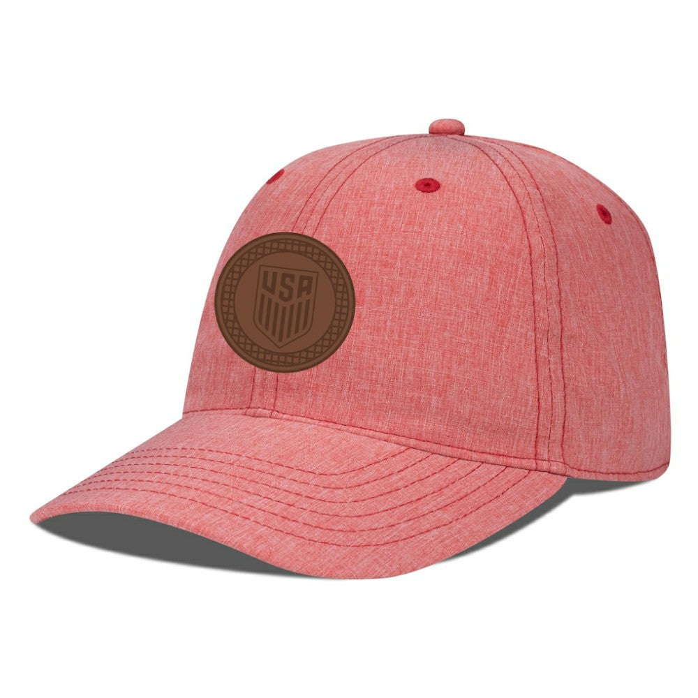 USMNT Levelwear Idol Periscope Adjustable Hat - Heather Red online