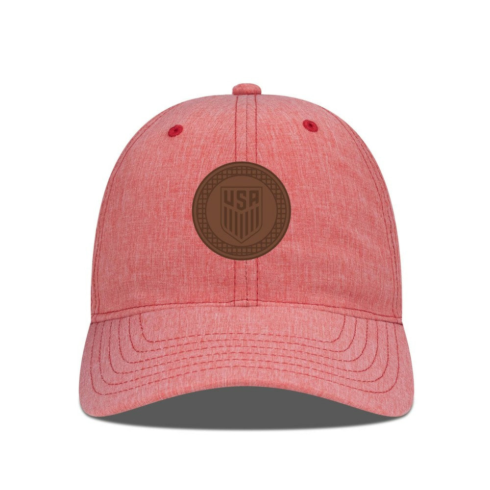 USMNT Levelwear Idol Periscope Adjustable Hat - Heather Red online