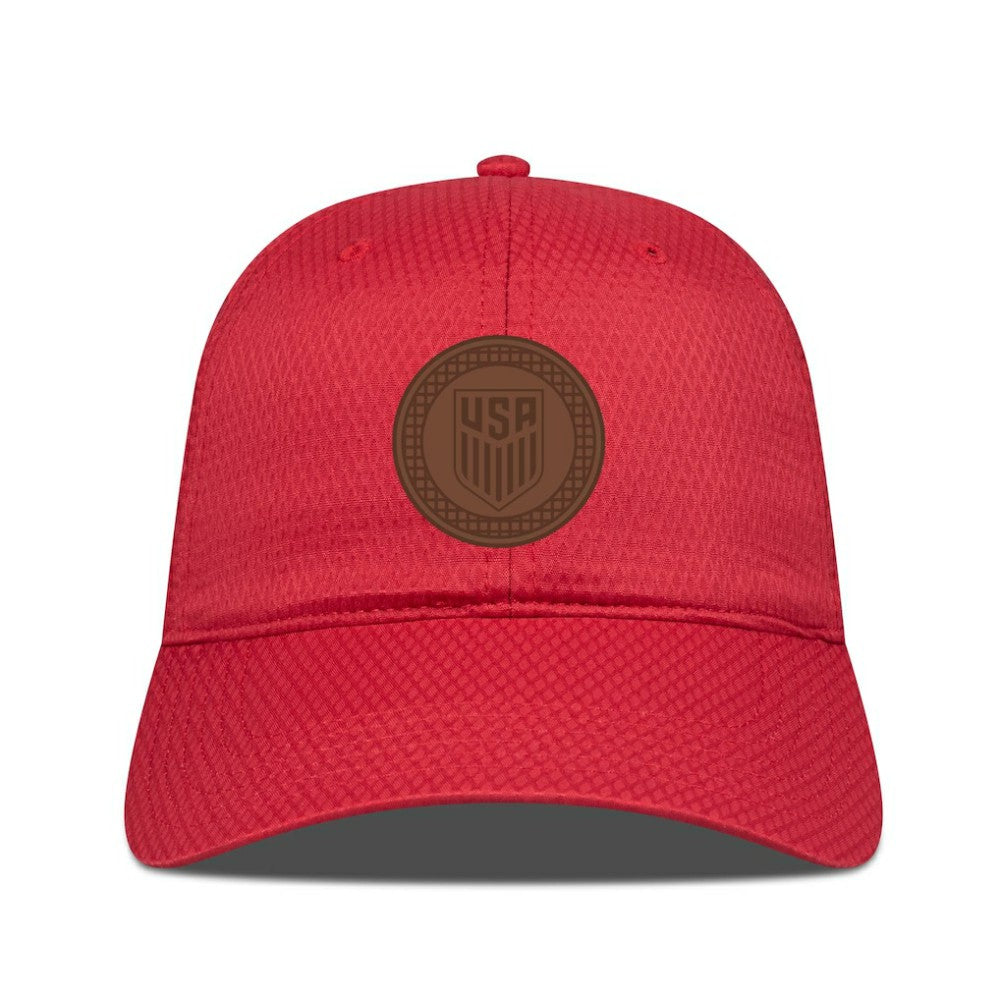 USMNT Levelwear Matrix Periscope Adjustable Hat - Red on sale