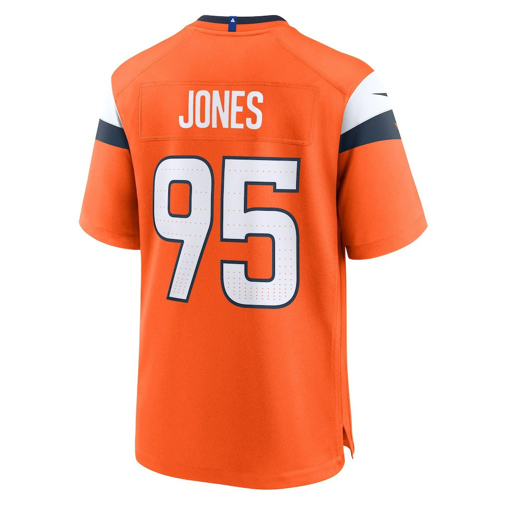Sai'vion Jones Denver Broncos Team Game Jersey - Orange | Nike online