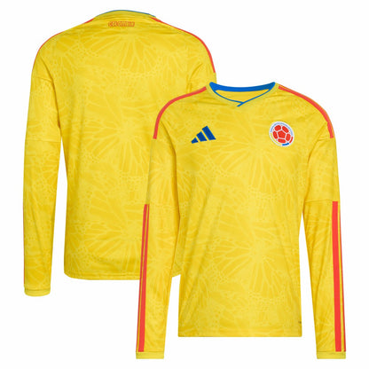 Colombia National Team FIFA x World Cup 2026 Home Replica Long Sleeve Jersey - Yellow | Adidas discount