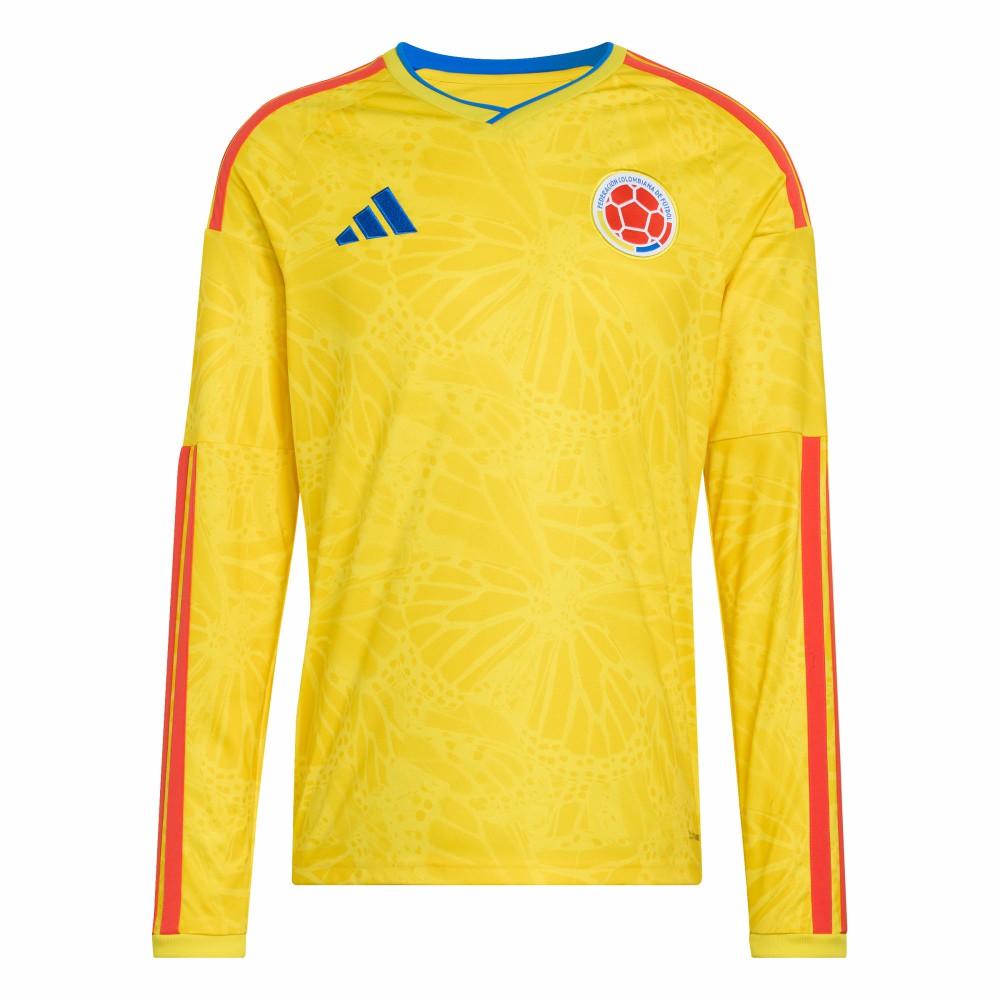 Colombia National Team FIFA x World Cup 2026 Home Replica Long Sleeve Jersey - Yellow | Adidas discount