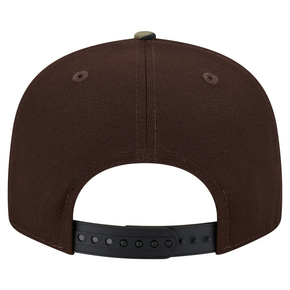 Buffalo Bills Adult Burnt Wood Camo 9FIFTY Snapback Hat - Dark Brown discount