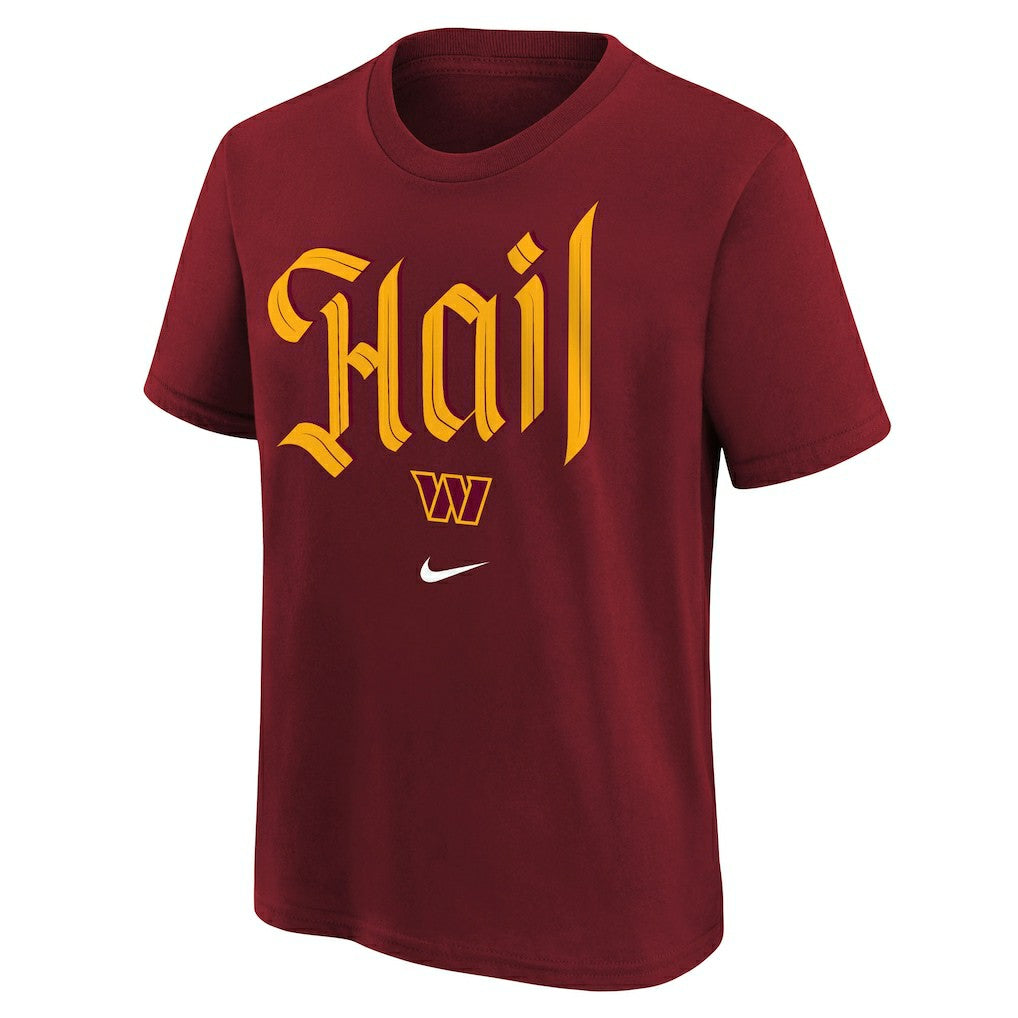 Washington Commanders Youth Hail T-Shirt - Burgundy | Nike discount