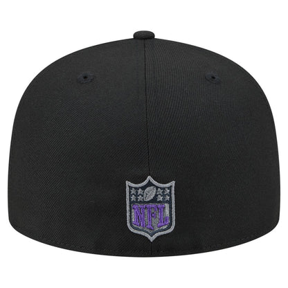 Minnesota Vikings New Era Color Pop 59FIFTY Fitted Hat - Black online