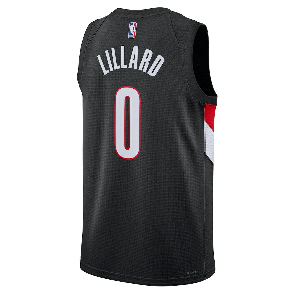 Damian Lillard Portland Trail Blazers Unisex Swingman Player Jersey sale - Icon Editi- Black | Nike on sale