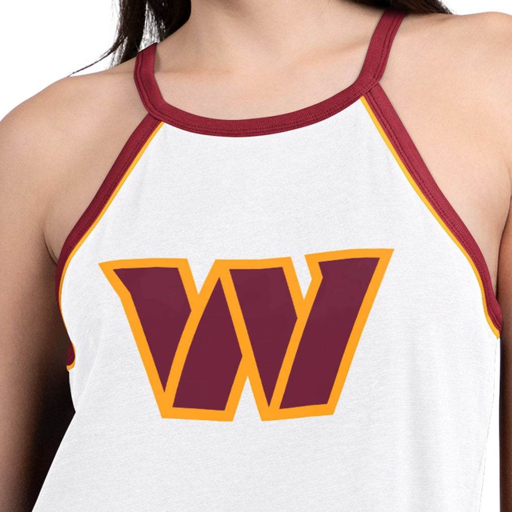 Washington Commanders G-III 4Her by Carl Banks Women's Redemption Win Slub Tank Top - White sale