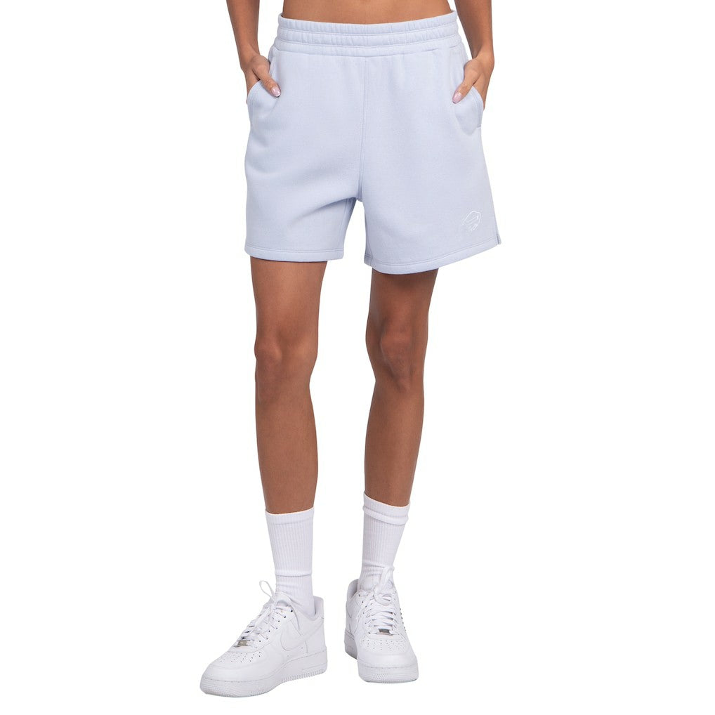 Buffalo Bills Starter Women's Travel Pastels Fleece Short - Pastel Blue on sale