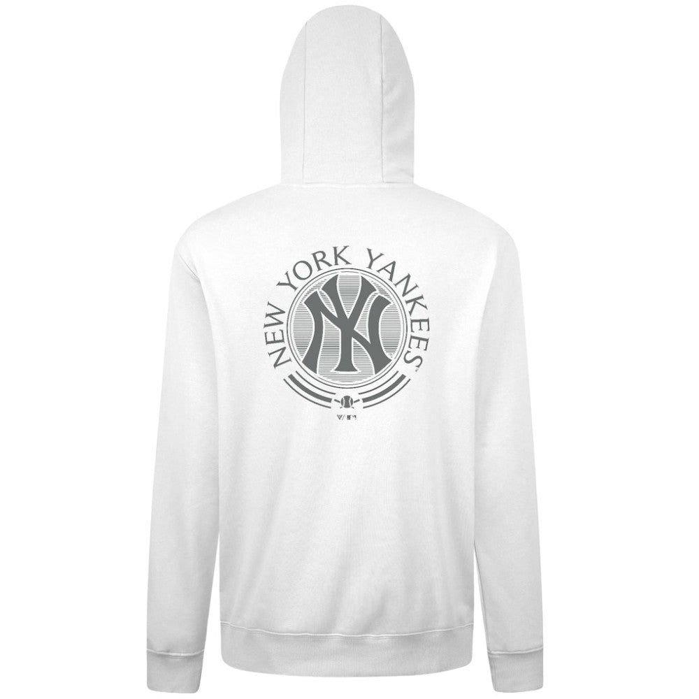 New York Yankees Levelwear Podium Grain Hoodie - White
