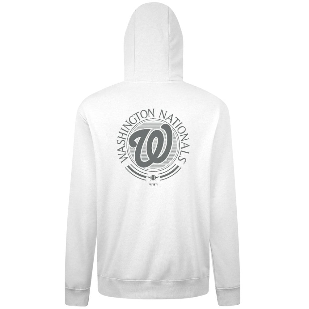 Washington Nationals Levelwear Podium Grain Hoodie - White