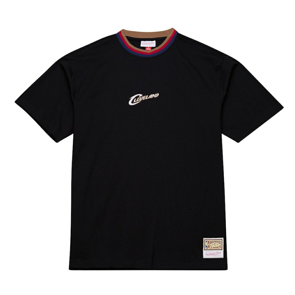Cleveland Cavaliers Hardwood Classics Nights Playmaker T-Shirt sale - Black | Mitchell & Ness discount