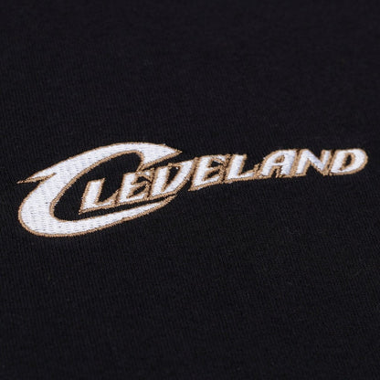 Cleveland Cavaliers Hardwood Classics Nights Playmaker T-Shirt sale - Black | Mitchell & Ness discount