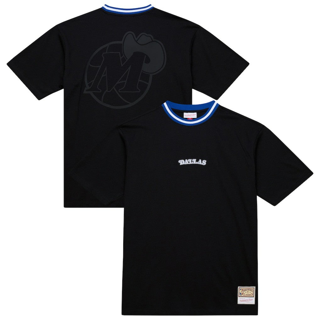 Dallas Mavericks Hardwood Classics Nights Playmaker T-Shirt sale - Black | Mitchell & Ness cheap