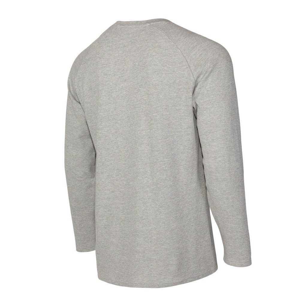 Dallas Mavericks Concepts Sport Hawthorn Thermal Knit Long Sleeve Henley T-Shirt sale - Gray for sale