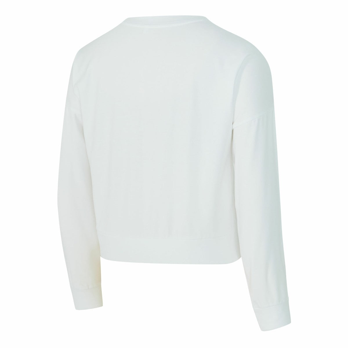 Los Angeles Lakers Concepts Sport Women's Laney Chenille Cropped Long Sleeve T-Shirt - White outlet