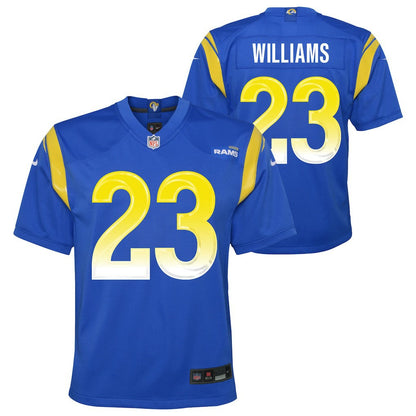 Kyren Williams Los Angeles Rams Youth Team Game Jersey - Royal | Nike online
