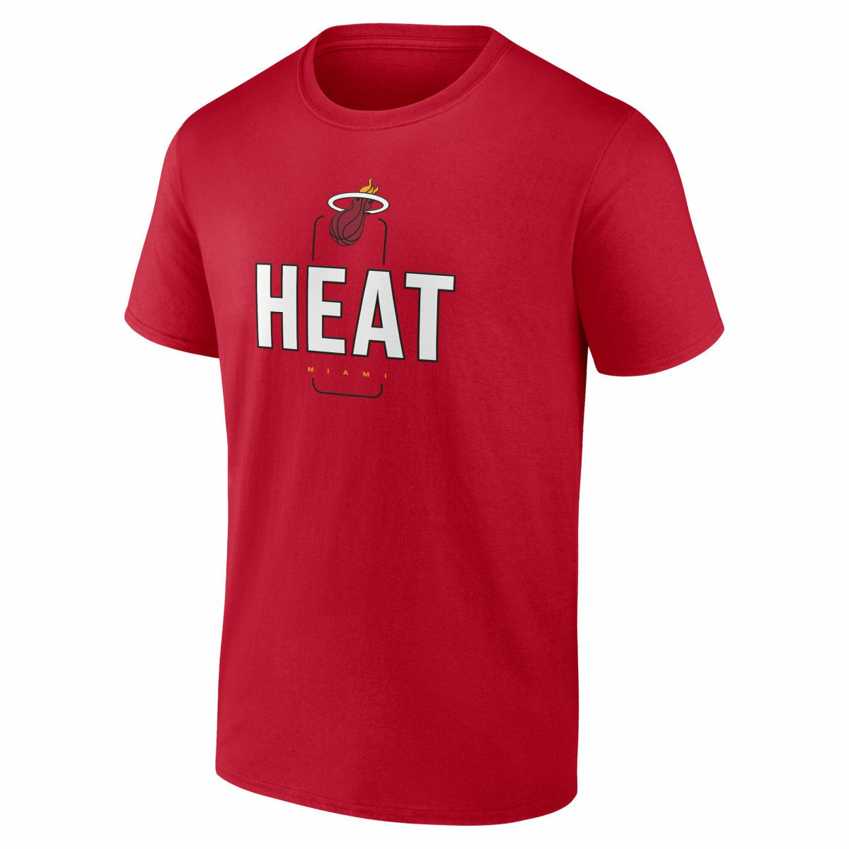 Miami Heat Center Court Name & Number Custom T-Shirt - Red outlet