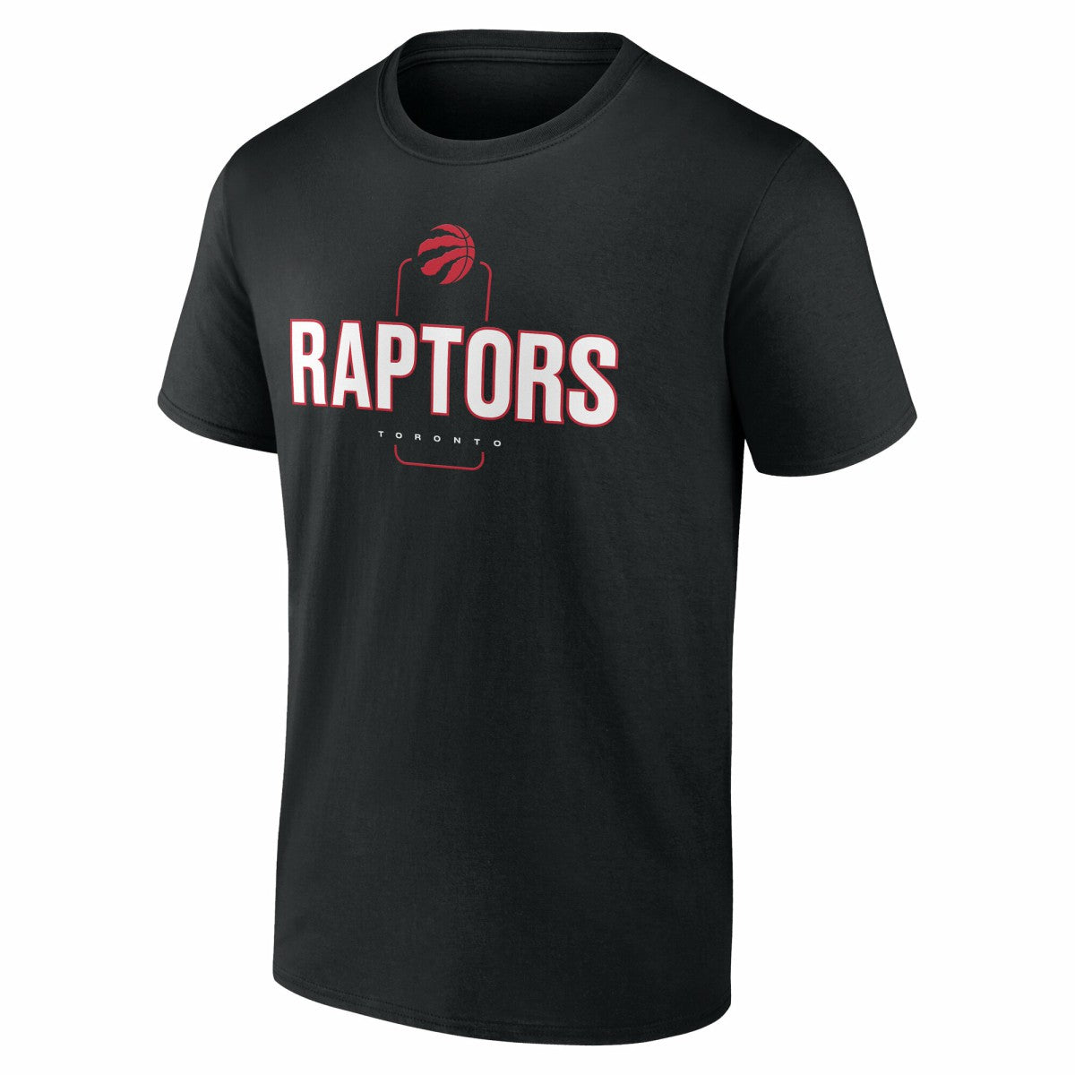 Toronto Raptors Center Court Name & Number Custom T-Shirt - Black outlet