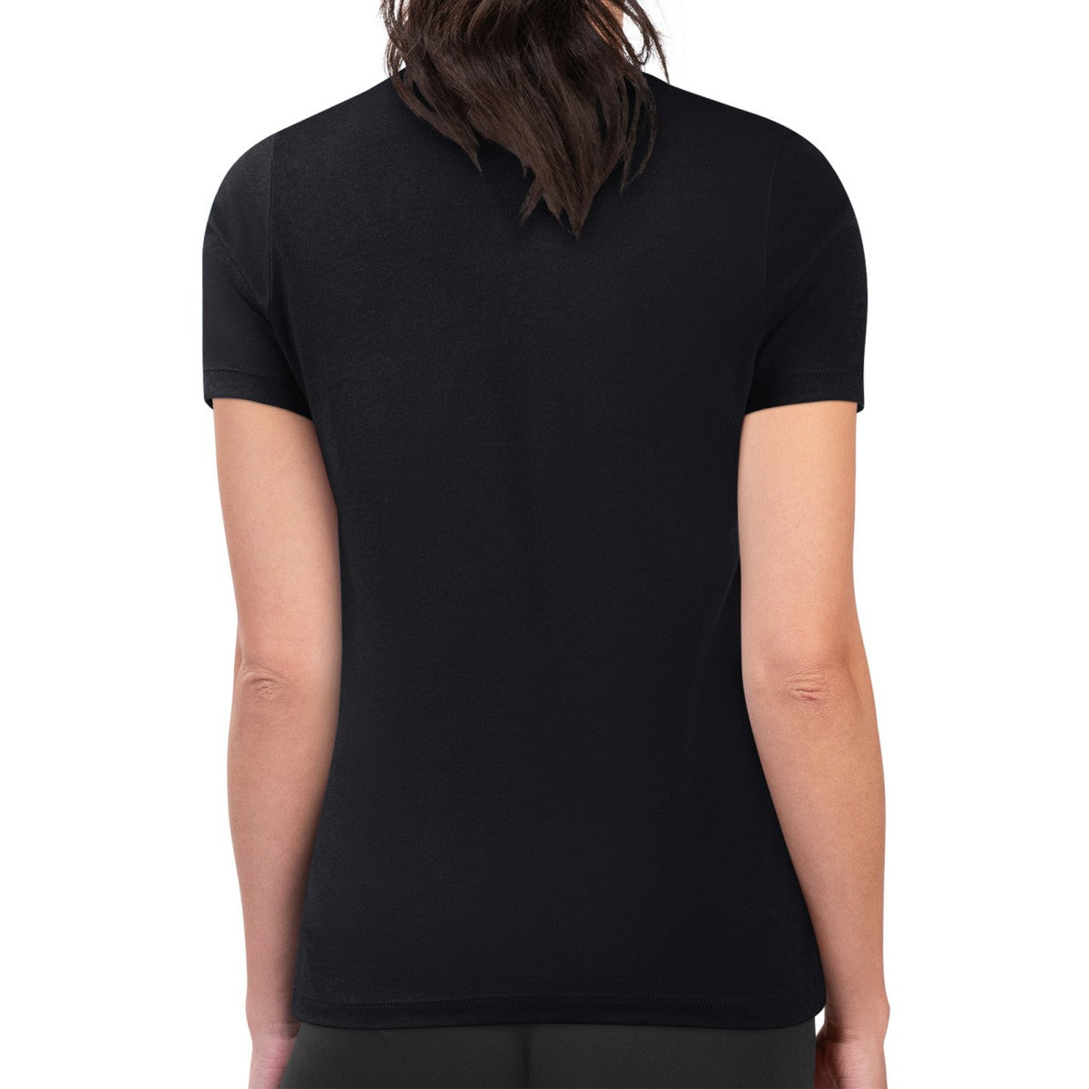 Milwaukee Bucks G-III 4Her by Carl Banks Women's Super-Slim Lightweight Pinstripe Circle Graphic T-Shirt - Black online