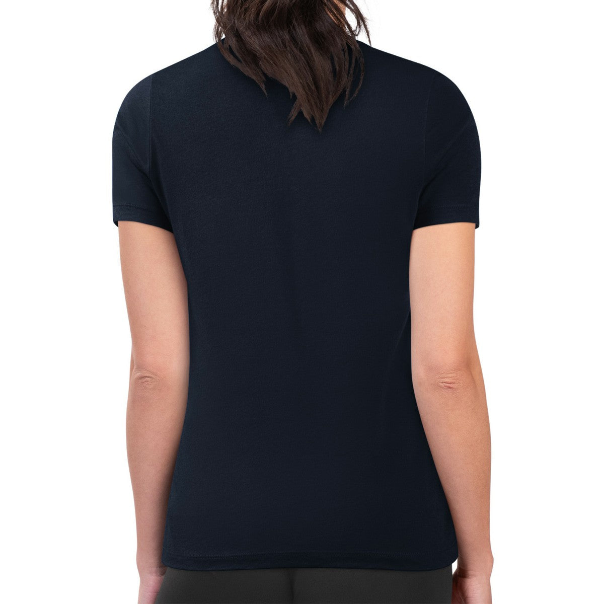 Washington Wizards G-III 4Her by Carl Banks Women's Super-Slim Lightweight Pinstripe Circle Graphic T-Shirt - Navy on sale
