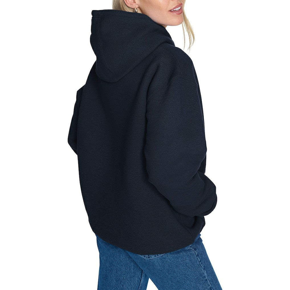 LA Clippers Starter Women's Arch Stripe Fleece Hoodie - Navy on sale
