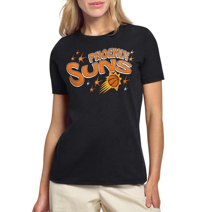 Phoenix Suns Starter Women's Fireworks T-Shirt - Black for sale