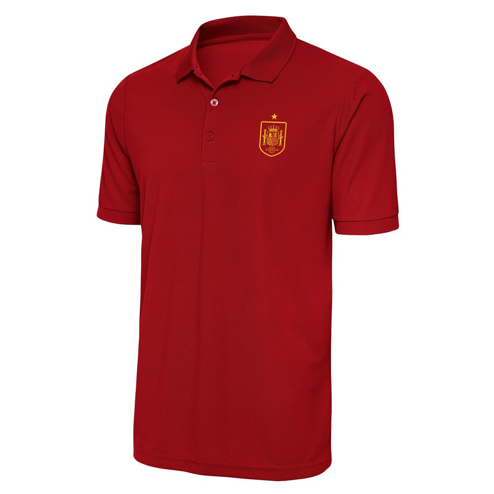 Spain National Team Antigua Derive Polo - Red for sale