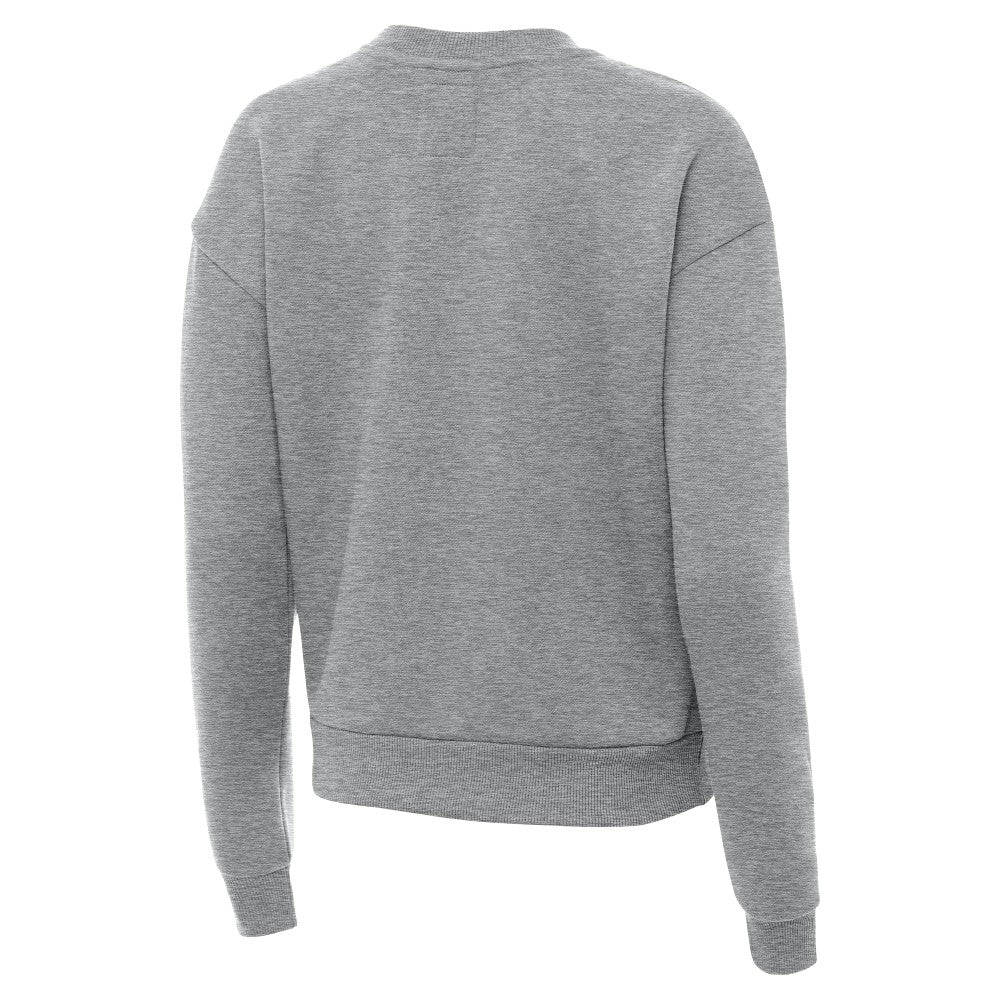 Spain National Team Antigua Women's Takeover Fleece Sweatshirt - Heather Gray on sale