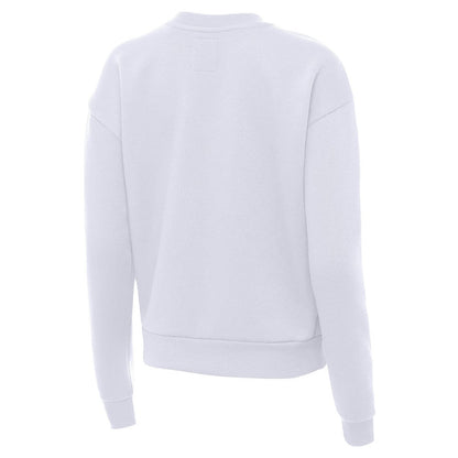 Spain National Team Antigua Women's Takeover Fleece Sweatshirt - White outlet
