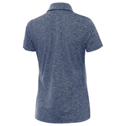 Spain National Team Antigua Women's Triple Shot Polo - Heather Navy outlet