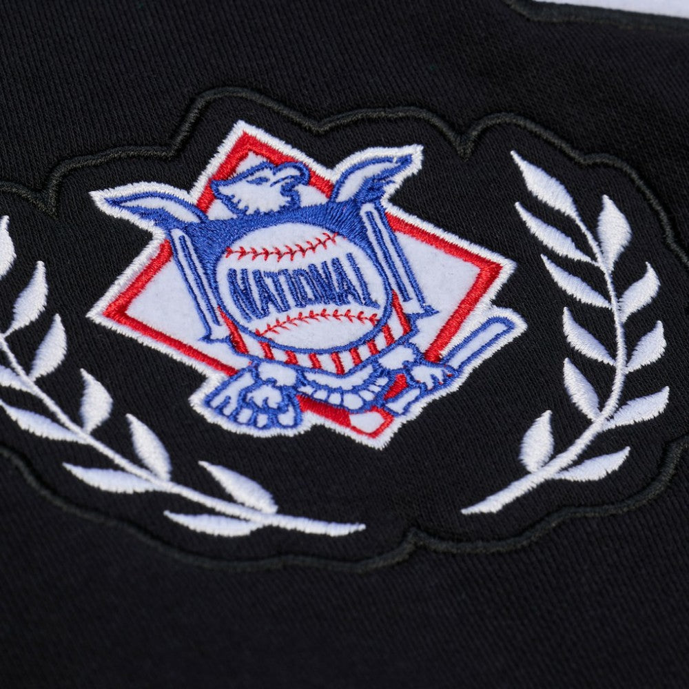 San Francisco Giants Women's Pep Rally Sweatshirt - Black | Mitchell & Ness