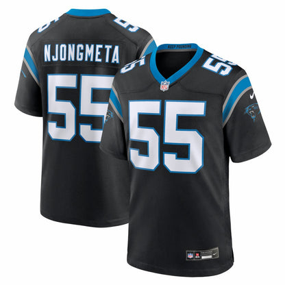 Maema Njongmeta Carolina Panthers Team Game Jersey - Black | Nike outlet