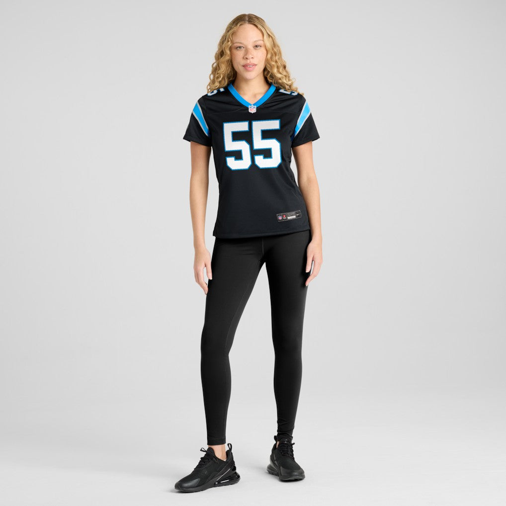 Maema Njongmeta Carolina Panthers Women's Team Game Jersey - Black | Nike online