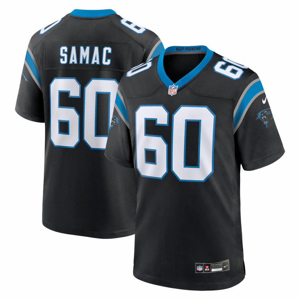 Nick Samac Carolina Panthers Team Game Jersey - Black | Nike sale