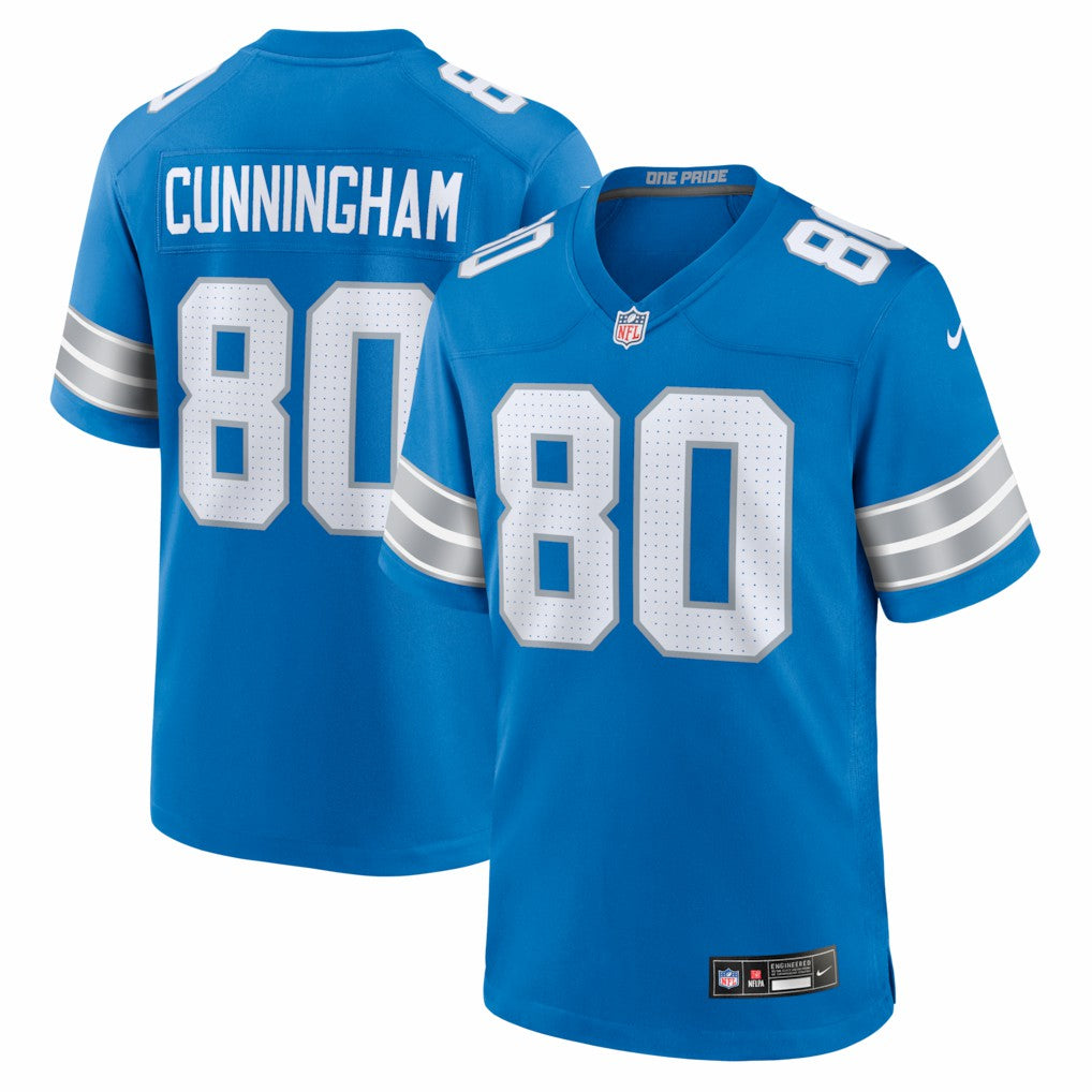 Malik Cunningham Detroit Lions Team Game Jersey - Blue | Nike sale
