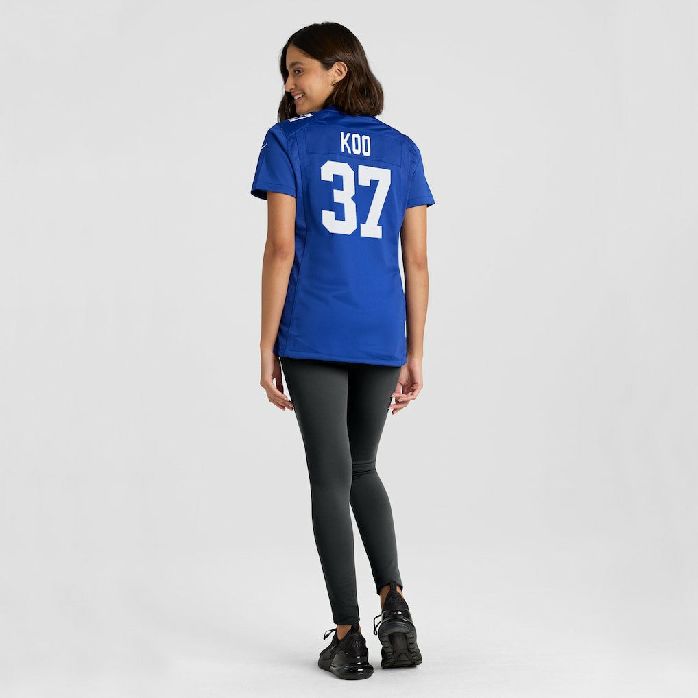 Younghoe Koo New York Giants Women's Team Game Jersey - Royal | Nike for sale