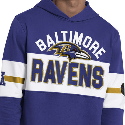 Baltimore Ravens Starter Fullback Jersey Hoodie - Purple discount