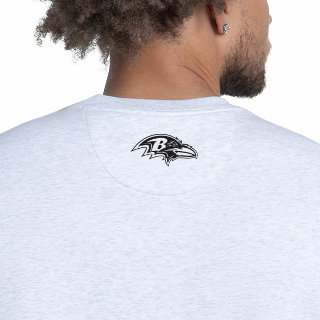 Baltimore Ravens Starter Faceoff Fleece Sweatshirt - Ash cheap