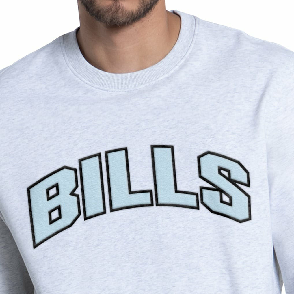 Buffalo Bills Starter Faceoff Fleece Sweatshirt - Ash online