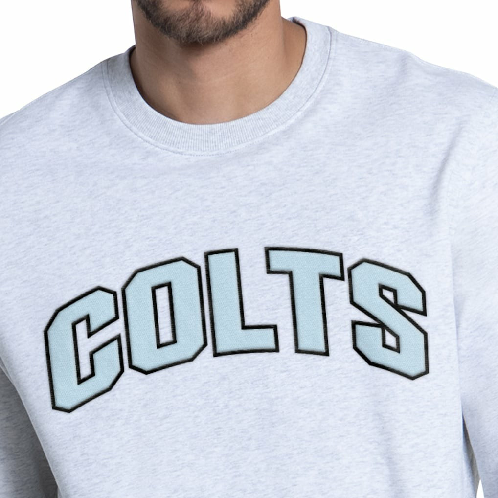 Indianapolis Colts Starter Faceoff Fleece Sweatshirt - Ash outlet
