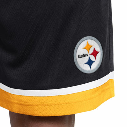 Pittsburgh Steelers Starter Power Play Mesh Shorts - Black outlet
